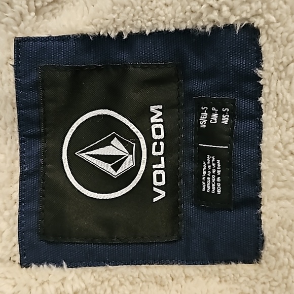 VOLCOM PALM DRIVE JACKET, Men's Small, Blue - Picture 9 of 12